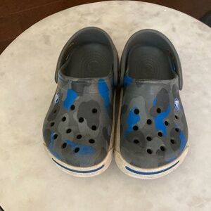 Crocs Kids Classic, Marbled Clog , Navy/Multi, C6/7